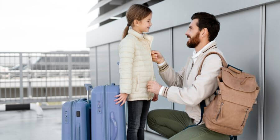 Reclamación de la pensión de alimentos cuando el padre vive en el extranjero