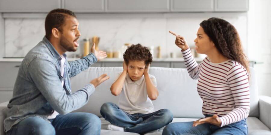 Relación padres afecta custodia compartida